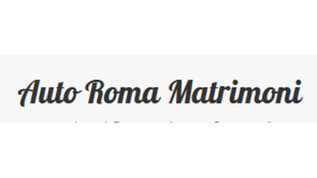 Auto Roma Matrimoni